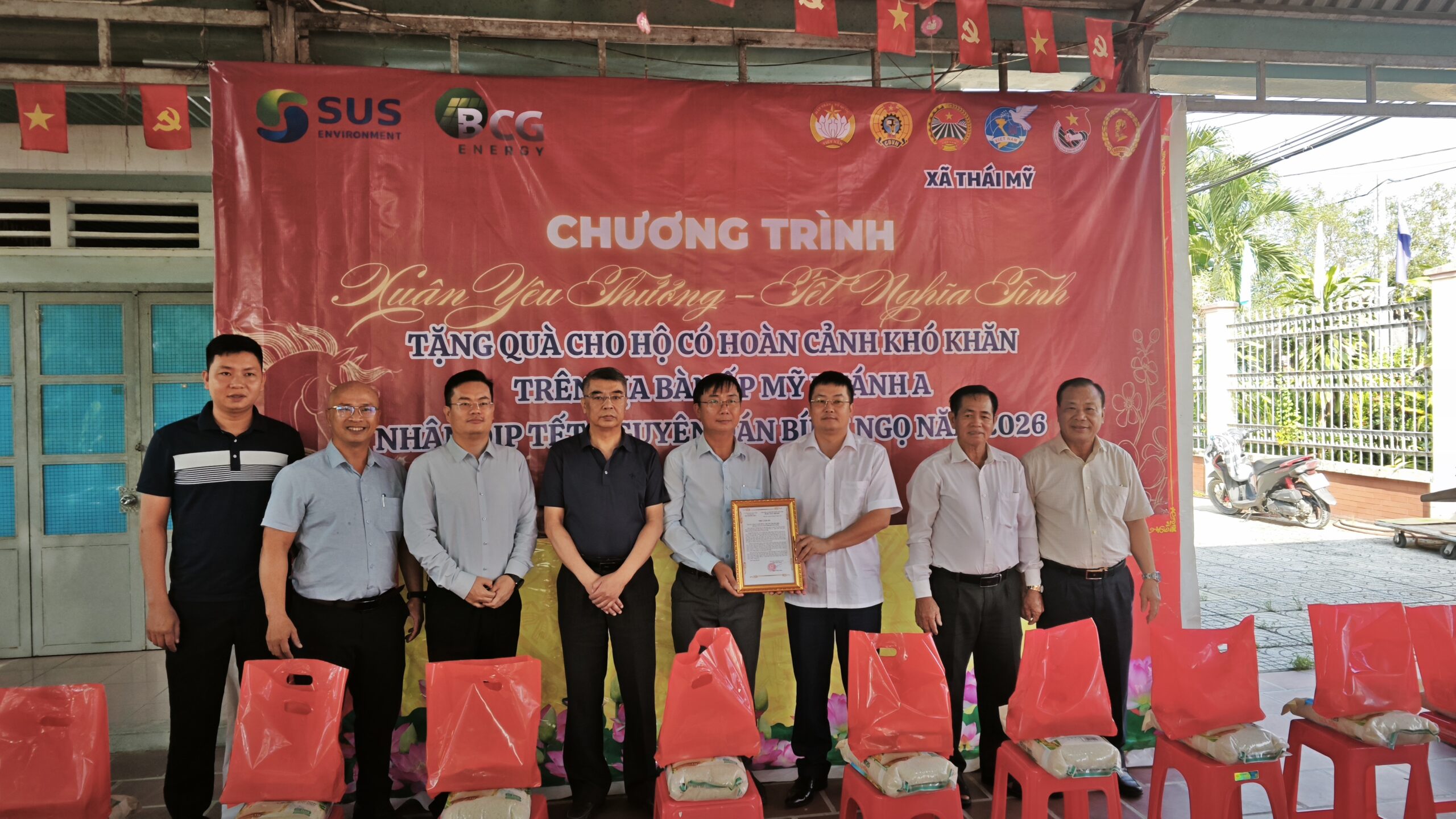 Tâm Sinh Nghĩa và SUS Environment lan tỏa yêu thương qua chương trình chăm sóc Tết Nguyên đán cho cộng đồng